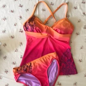Athleta Tankini Swim Suit